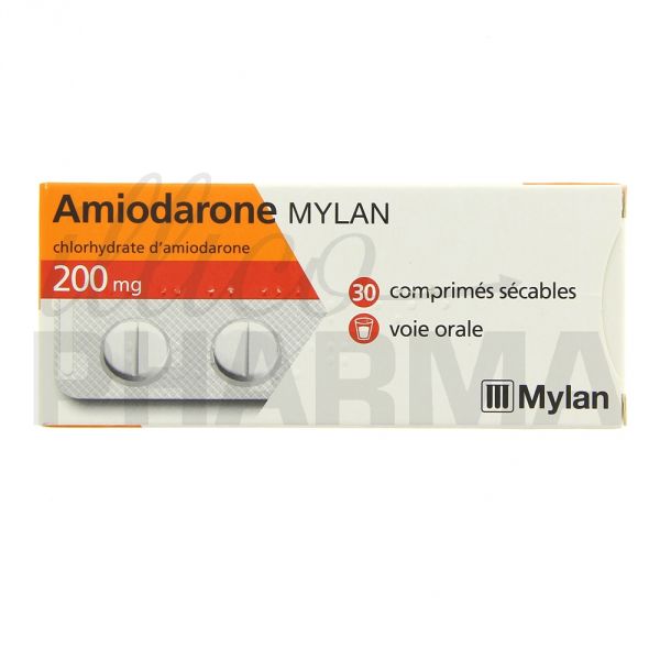 Amiodarone mylan 200mg-30cpr